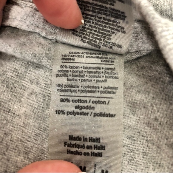 Peak 2020 Gray Cotton Blend Tee Size Medium - Picture 5 of 7